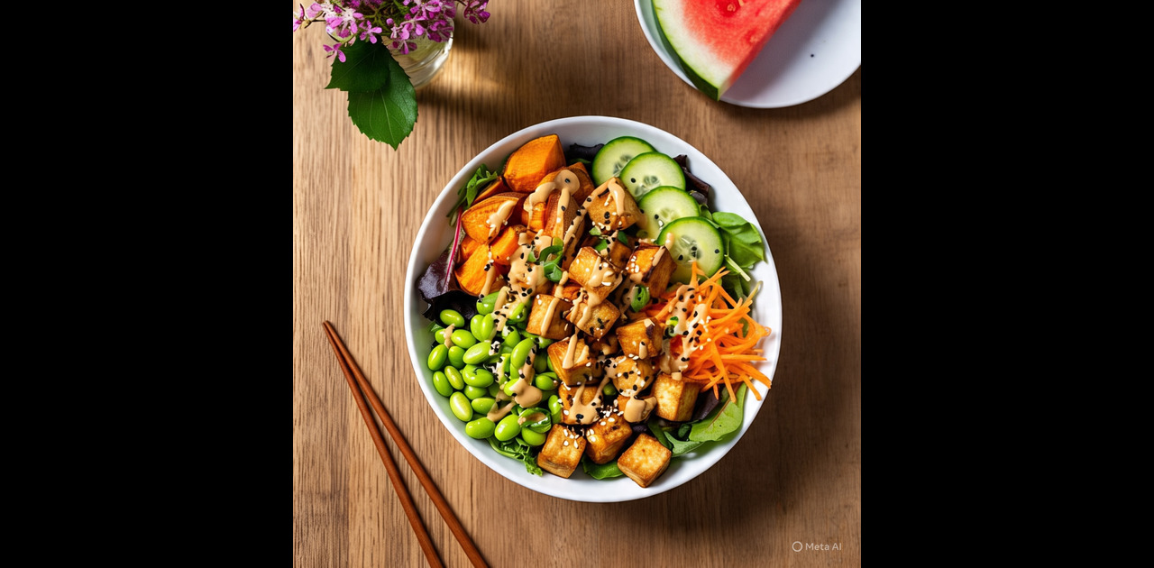 Discover the Joy of a Delicious Vegetarian poke bowl